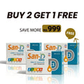 SAN-D Vitamin D3 + K2 (BUY 2 GET 1 FREE)
