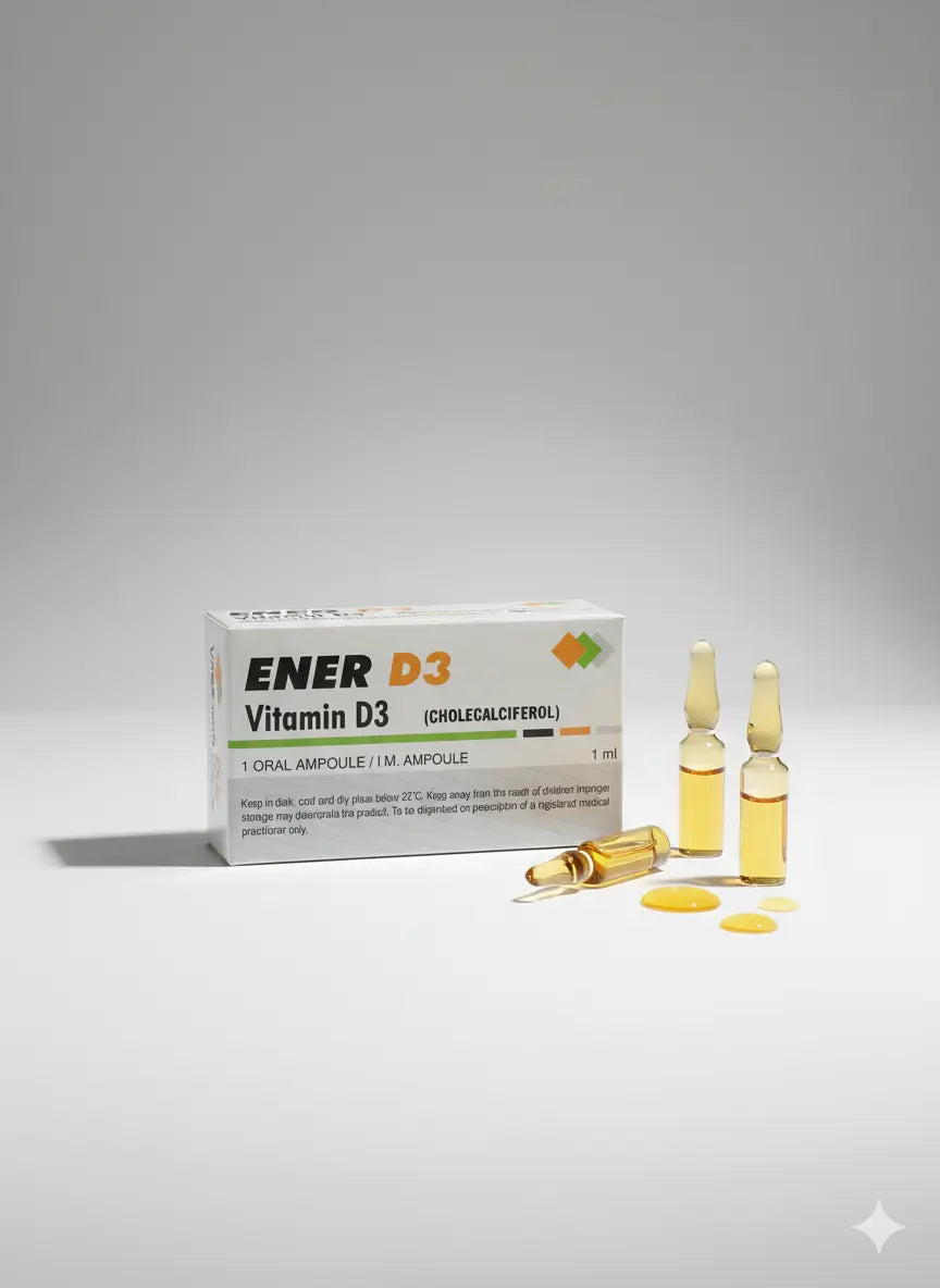 "ENER – D3 INJECTION – Pack of 6 HBF PHARMA"