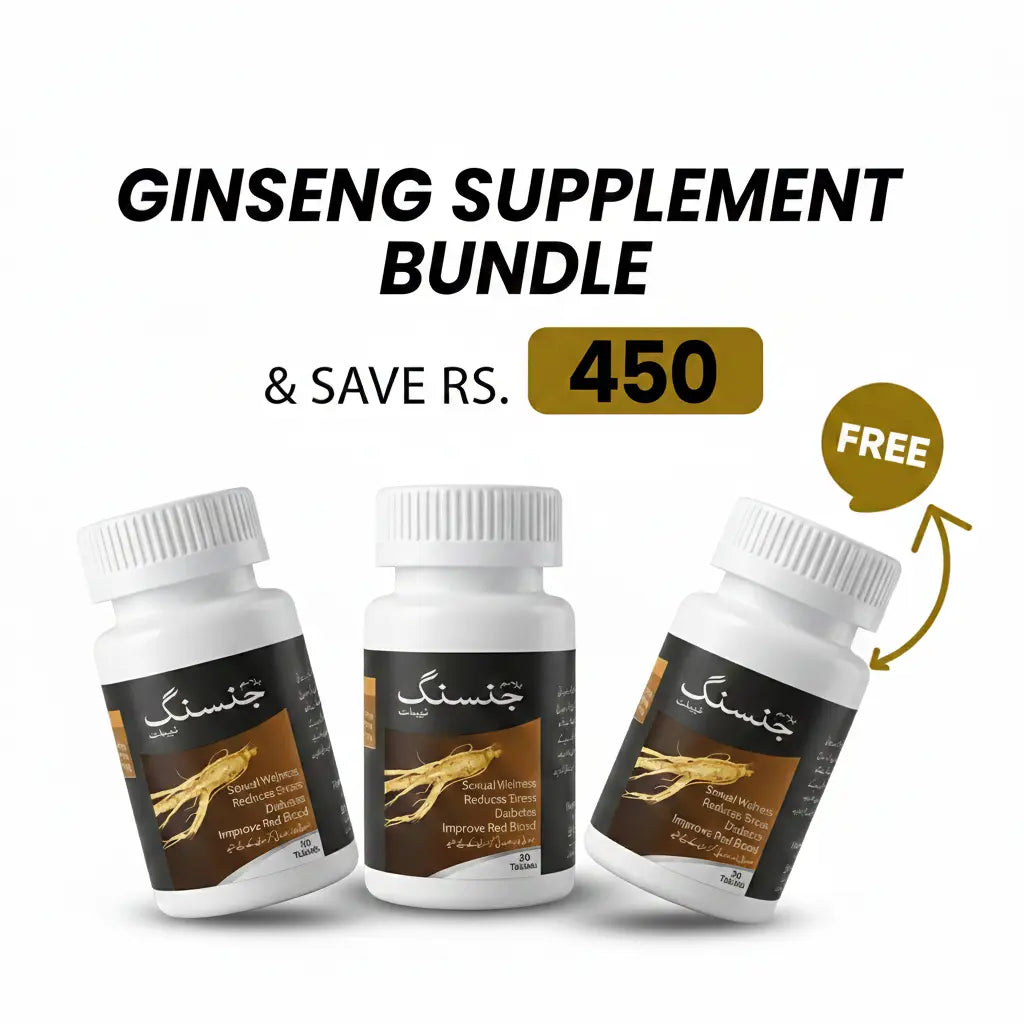 "GINSENG BUNDLE HBF PHARMA"