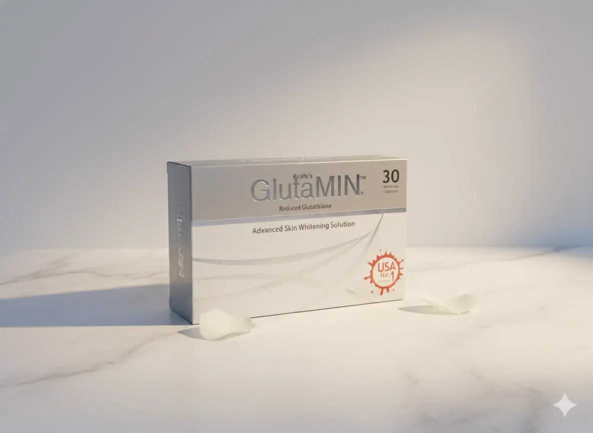 "GlutaMIN™ Reduced Glutathione HBF PHARMA"