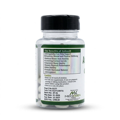 "ASHVIL Ashwagandha + Black paper HBF PHARMA"
